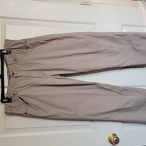 Calvin Klein men's straight leg jeans, tan. Size 36.